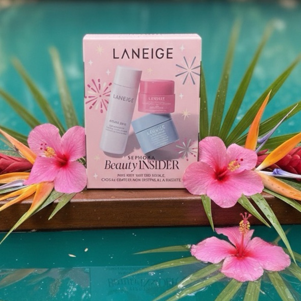 LANEIGE Skincare Hydration Trio with Blue and White Packaging - Picture 2 of 5